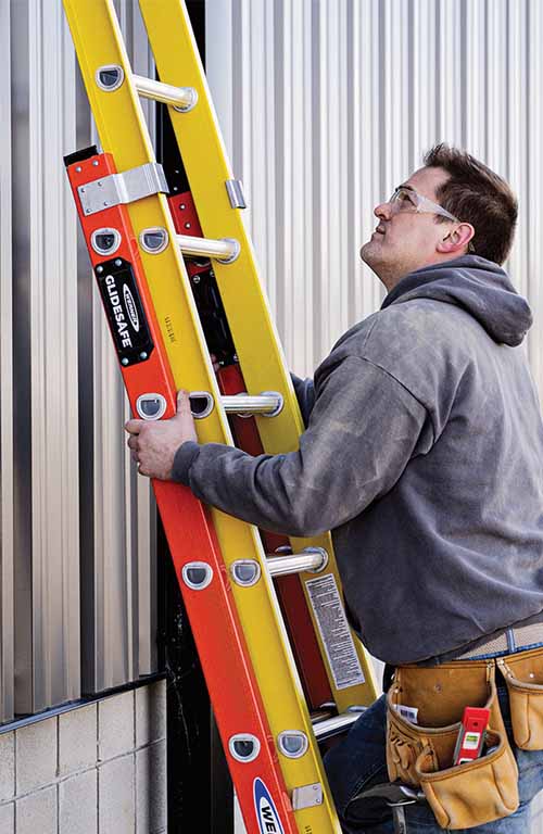 GLIDESAFE Extension Ladders