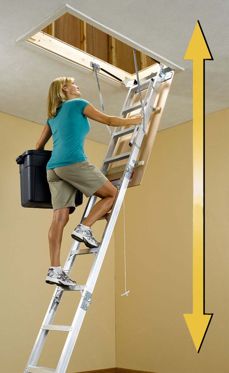 How-to-choose-a-Werner-attic-ladder-Floor-to-Ceiling-Height