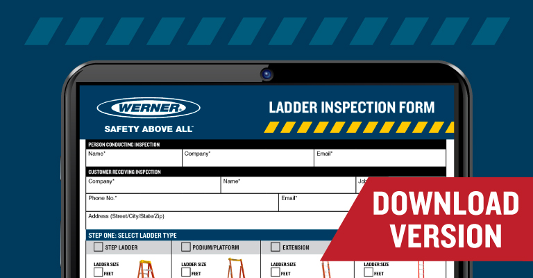 WERNER-Ladder-Inspection-Form-PDF