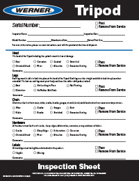Werner-Inspection-Sheet-Tripod