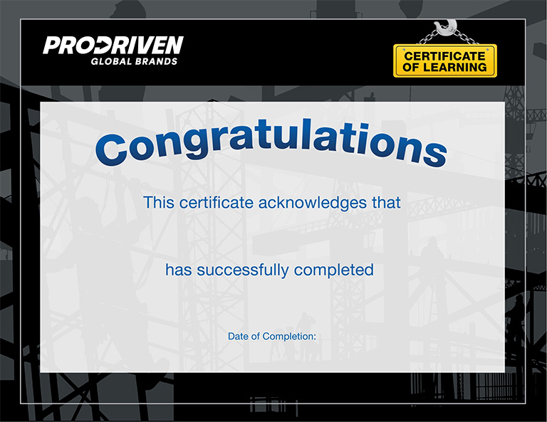 Certificate WernerCo Certificate