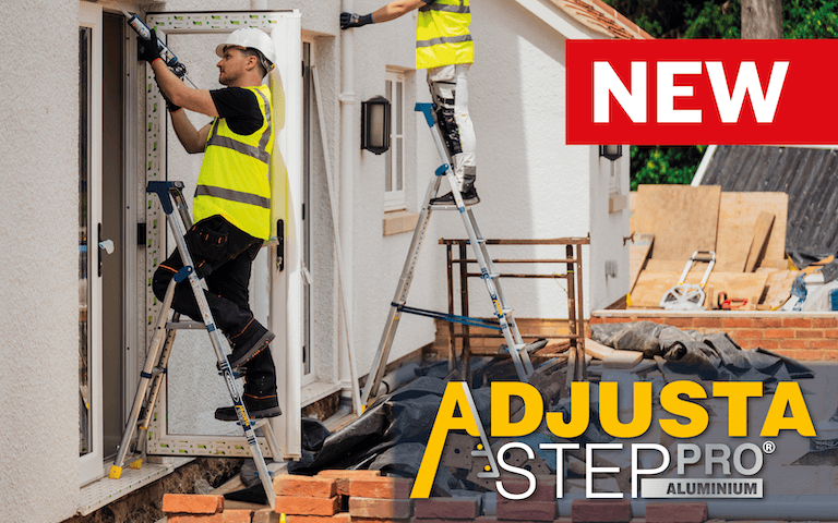 Werner Ladders - Product Launch - AdjustaStepPRO Aluminium Step Ladder