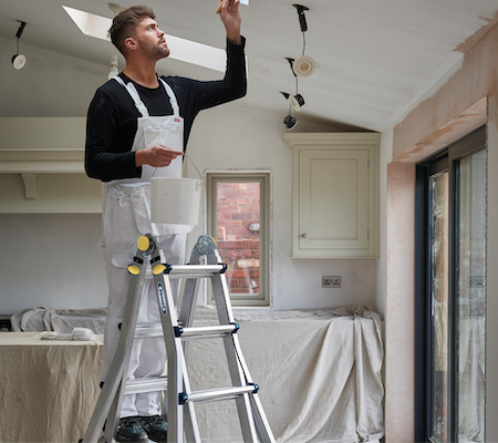 Werner MT Telescopic Ladder Step Ladder Werner MT Telescopic Ladder Step Ladder Loading Paint Brush