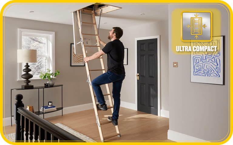 Ultra-compact for Tight Loft Spaces