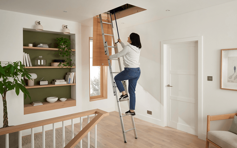 Werner Loft Ladders - One Person Assembly