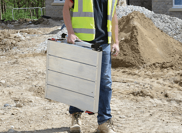 Ladders for Plasterers - Werner Aluminium Work Platforms