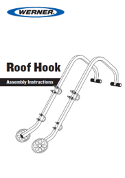 Werner UK Roof Ridge Hook Assembly Instructions